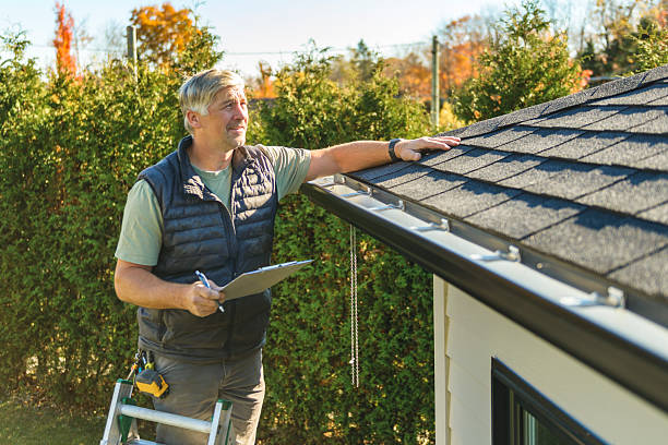 Professional Roofing technician working in Westland, MI